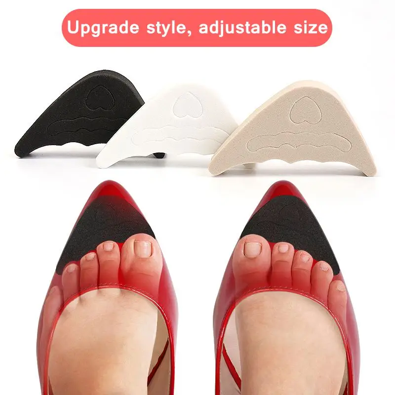 Top Trends: 1pair Women High Heel Toe Plug Insert Shoe Front Filler Cushion Pain Relief Protector Accessories Forefoot Pad Half Feet Insoles Shoppable Styles