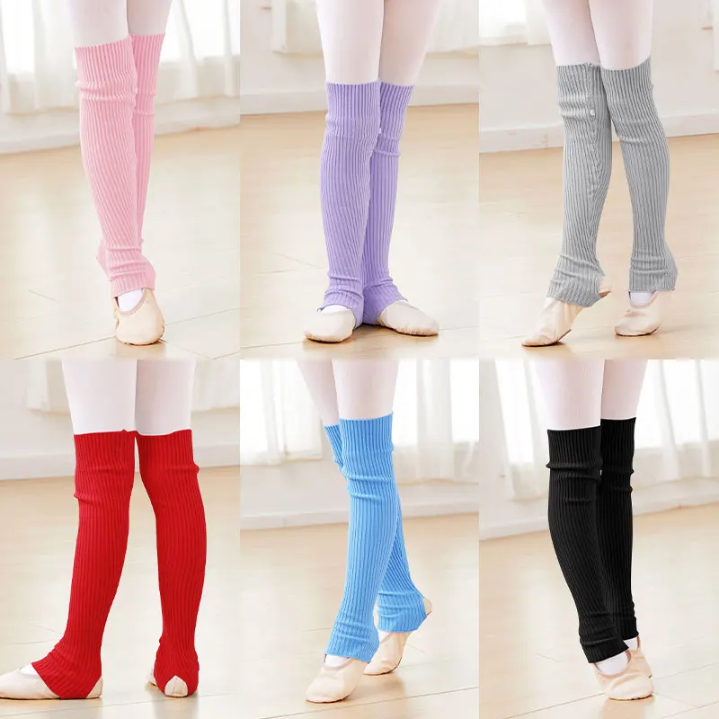 Top Trends: Girls Ballet Knitted Leg Warmers Kids Exercising Ballet Protector Socks Children Yoga Socks Gym Fitness Pilates Dance Accessory Shoppable Styles