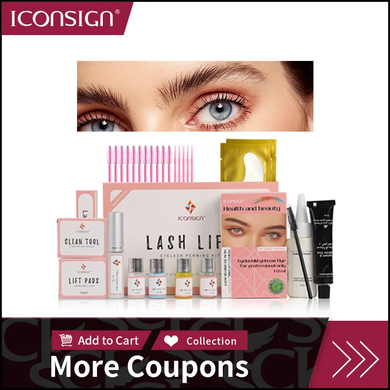 Top Trends: ICONSIGN Upgrade Version Lash Lift Kit And Lash Brow Dye Tint Kit Lifting Eyelash Brow Dye Mascara Eye Makeup Tools Dropshipping Shoppable Styles