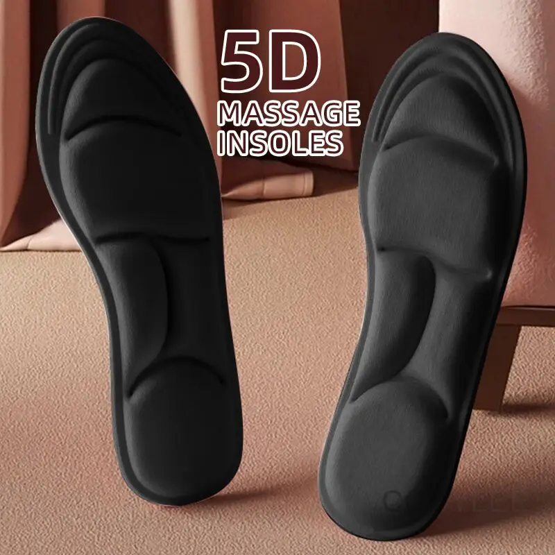 Top Trends: 5D Massage Memory Foam Insoles For Shoes Sole Breathable Cushion Sport Running Insoles For Feet Orthopedic Insoles Shoppable Styles