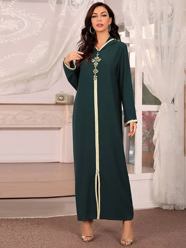 Top Trends: Ramadan Eid Abaya Dubai Turkey Muslim Hijab Long Dress Islamic Clothing African Dresses For Women Robe Musulmane Djellaba Femme Shoppable Styles