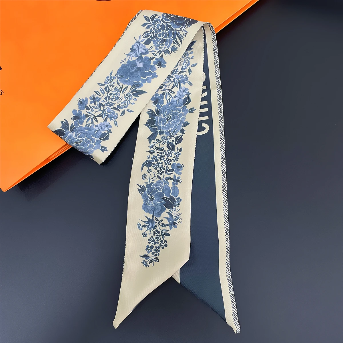 Top Trends: 2023 New Design Luxury Brand Scarf Tarot Scarf Women Bag Hair Skinny Silk Scarves Foulard Neckerchief Headband For Ladies Shoppable Styles - Image 2