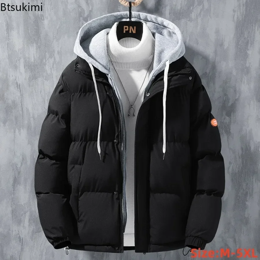 Top Trends: New 2024 Men&#039;s Casual Thick Fleece Warm Hooded Parkas Jacket Coat Autumn Winter Men&#039;s Outwear Waterproof Pockets Parka Jackets Shoppable Styles