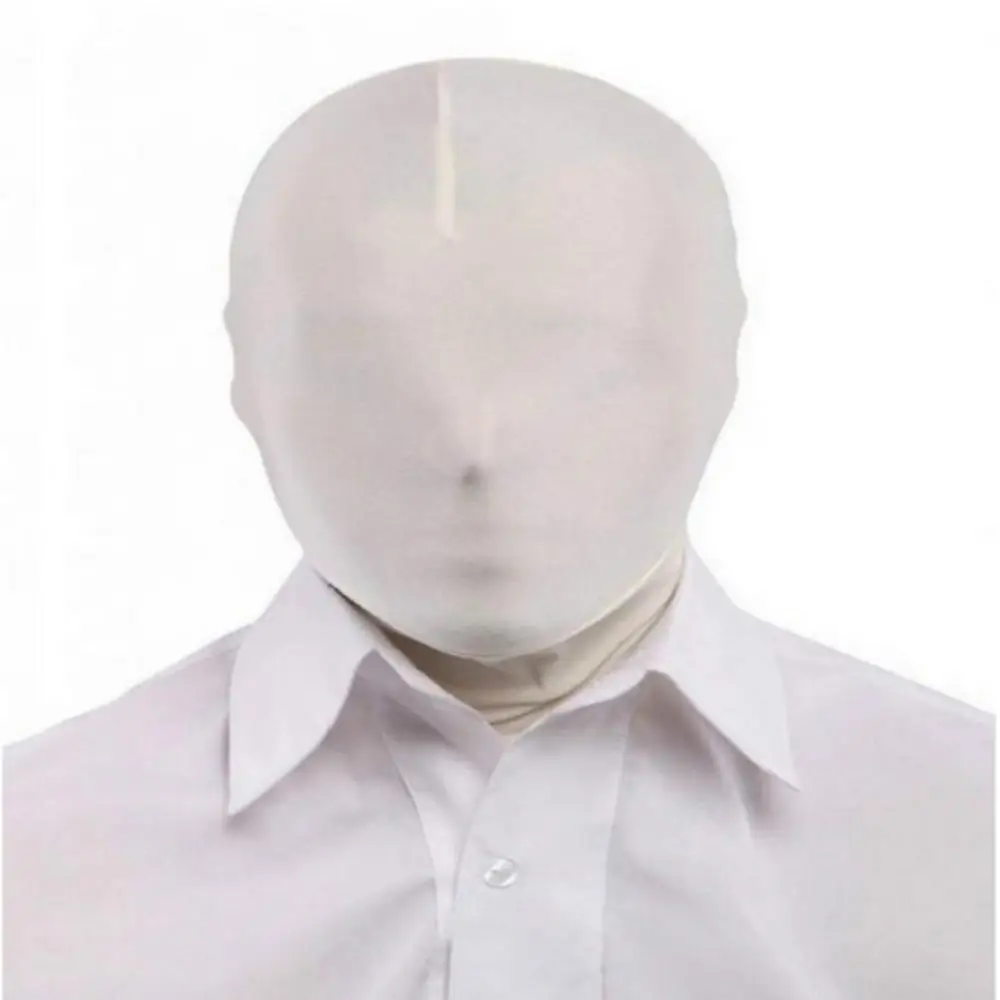 Top Trends: 1pcs Solid Color Unisex Nylon Full Face Mask Hood Role Play Costume Kit Masquerade Cosplay Clubwear Toys Headgear Shoppable Styles