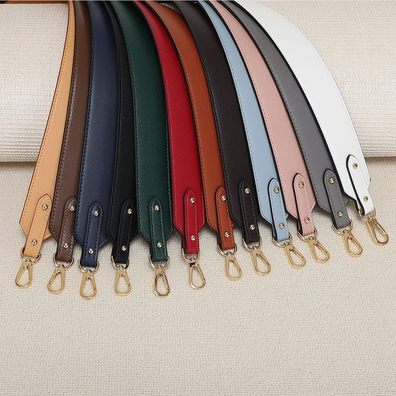 Top Trends: 4cm Wide PU Leather Bag Strap Handbag Handles For Shoulder Bag Strap Purse Belts Gold Silver Black Buckle Replacement Bag Strap Shoppable Styles