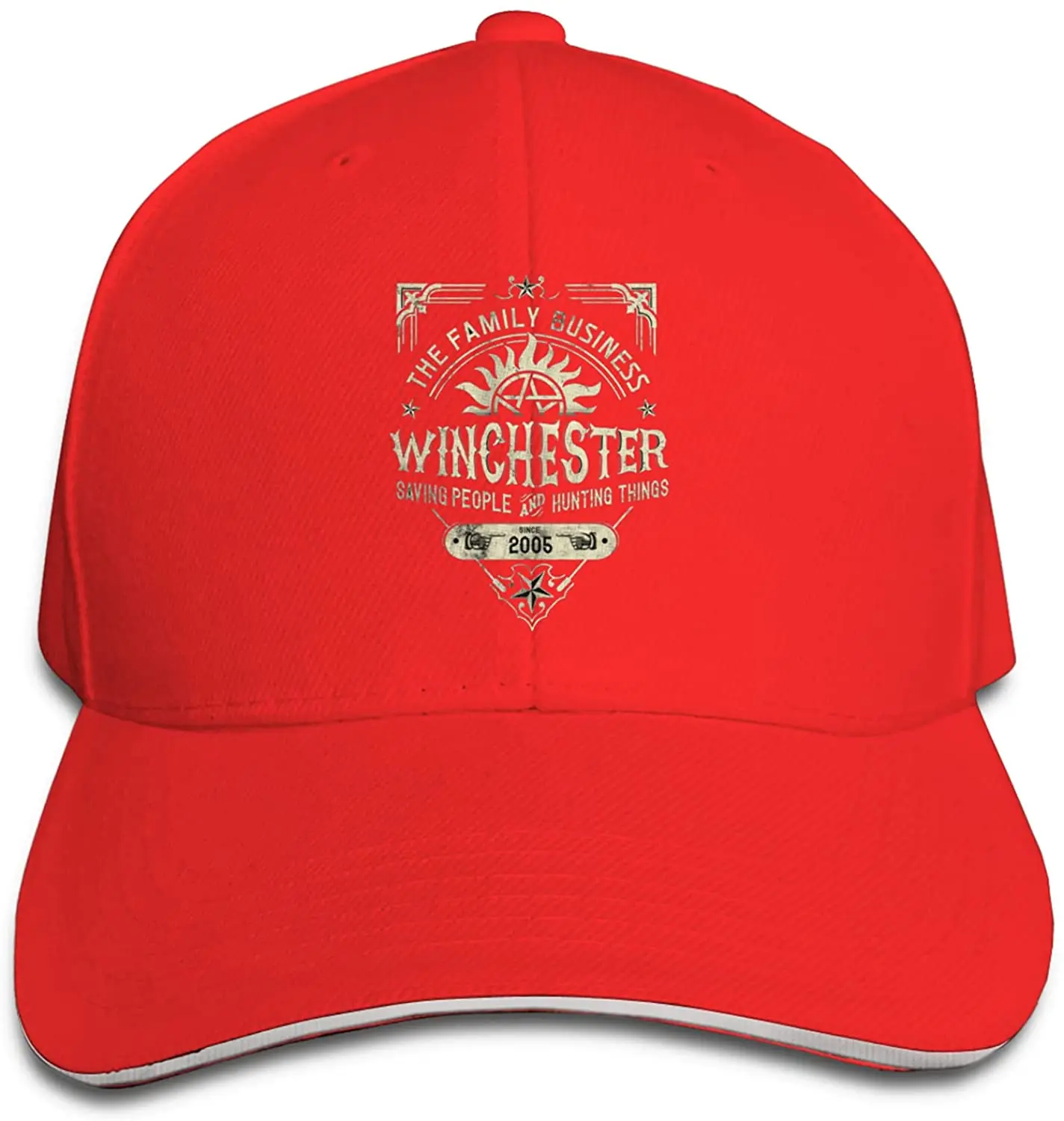 Top Trends: A Very Winchester Business Supernatural Baseball Hat Sandwich Cap Sun Hats Vintage Unisex Adjustable Of Washable Trucker Caps Shoppable Styles - Image 4