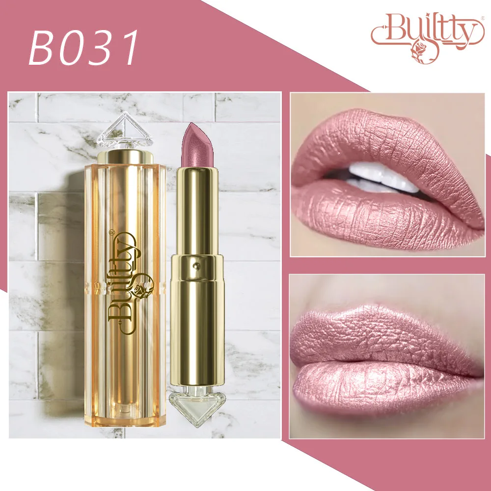 Top Trends: Gold Lipstick New Fashion Waterproof Matte Lipstick Long Lasting Sexy Lip Stick Makeup Korean Shoppable Styles - Image 6