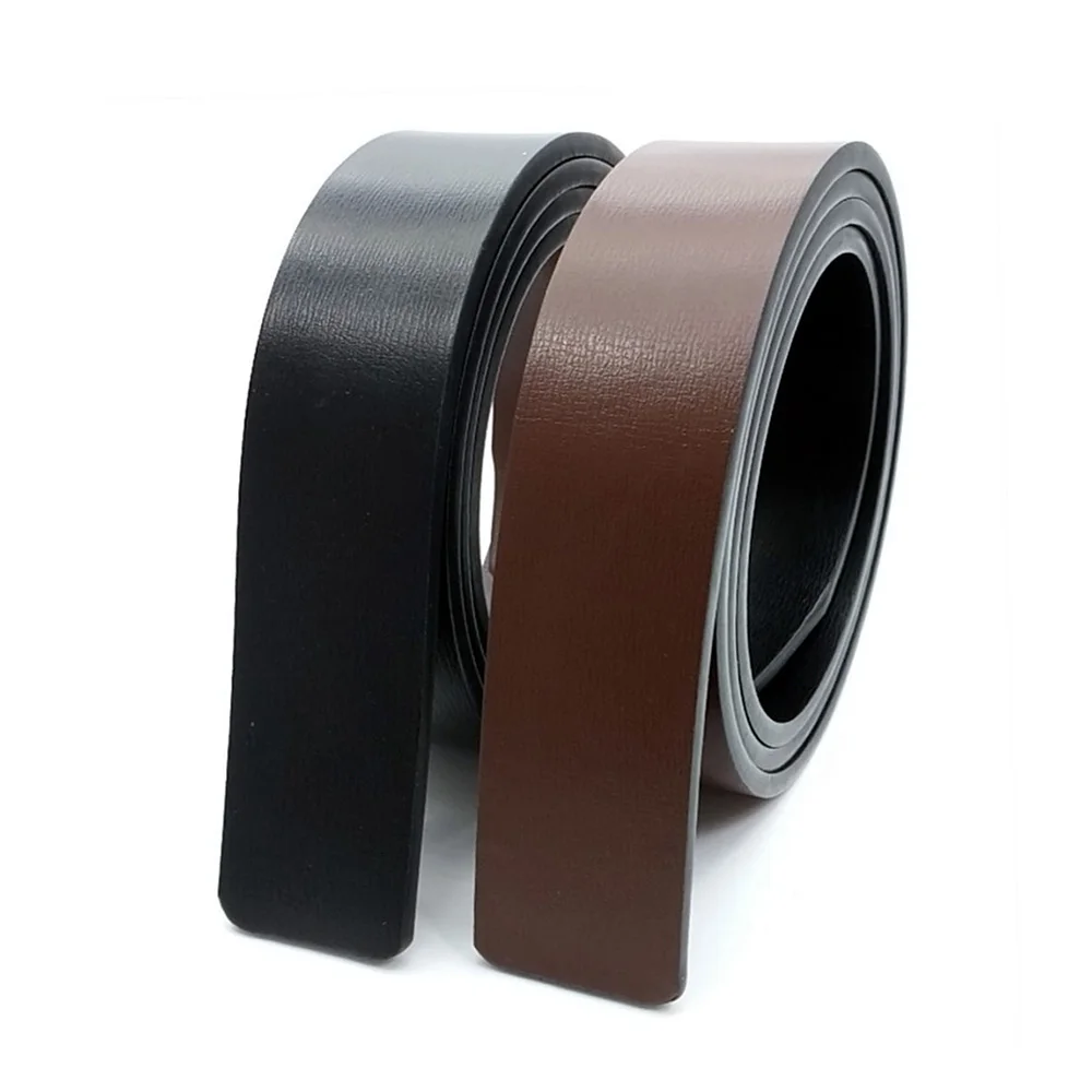 Top Trends: Men&#039;s Good Level Quality Genuine Leather Belt Pin Slide Style Soft Belts Strap Only 3.3cm Wide Without Buckles 2022 Pasek Shoppable Styles