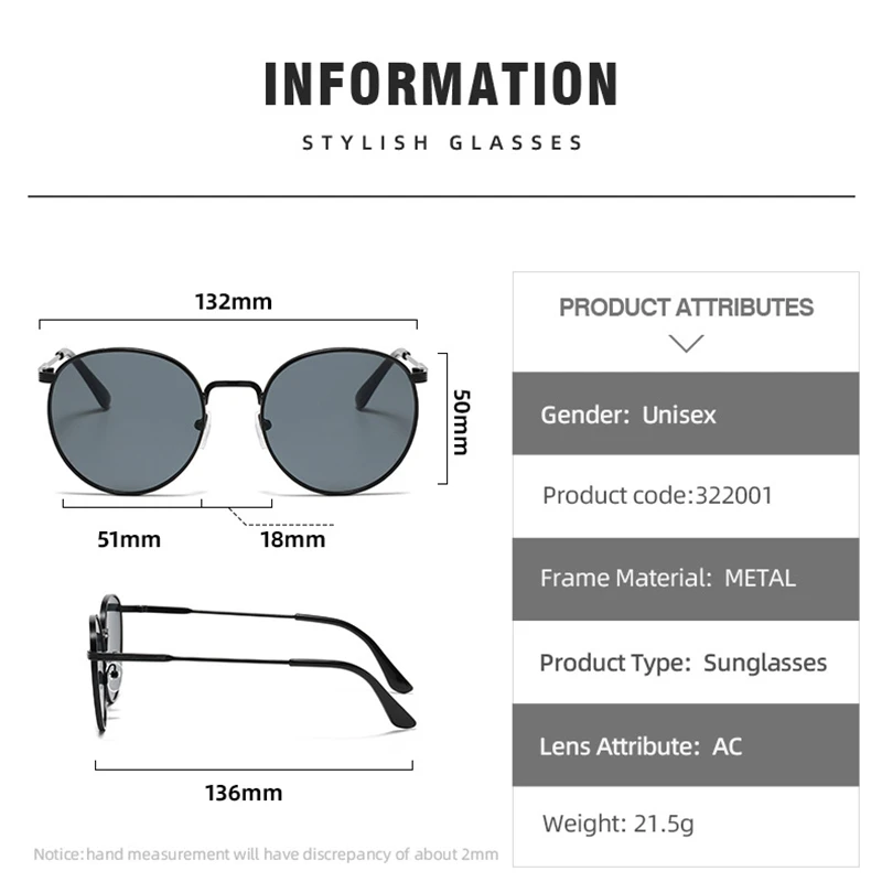 Top Trends: LeonLion 2023 Metal Round Sunglasses Women Luxury Brand Designer Small Frame Alloy Glasses Men Classic Retro Gafas De Sol Mujer Shoppable Styles - Image 5