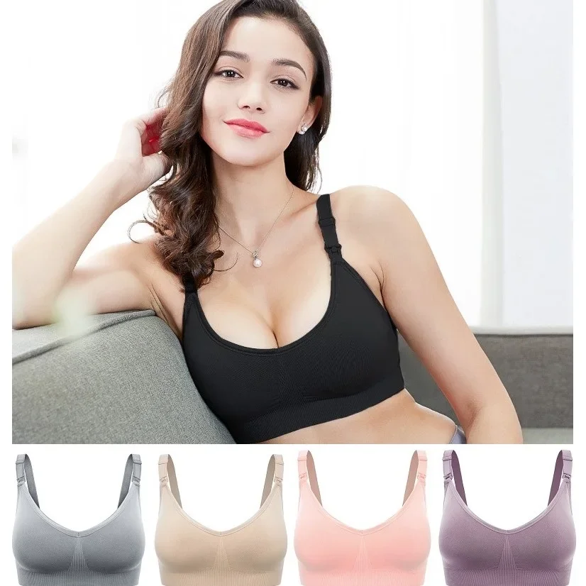 Top Trends: Maternity Nursing Bra Breastfeeding Bra Pregnant Women Underwear Maternity Shoppable Styles