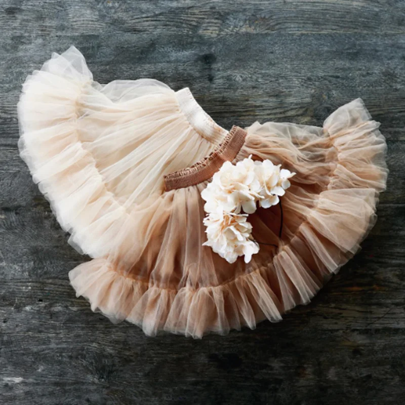 Top Trends: Little Girls Tutu Skirt Fluffy Toddler Children Pettiskirt Princess Dance Tulle Miniskirt Shoppable Styles