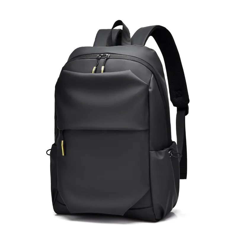 Top Trends: New Leather Film Backpack Men&#039;s Water-repellent Commuter Backpack Large-capacity Student Schoolbag Shoppable Styles