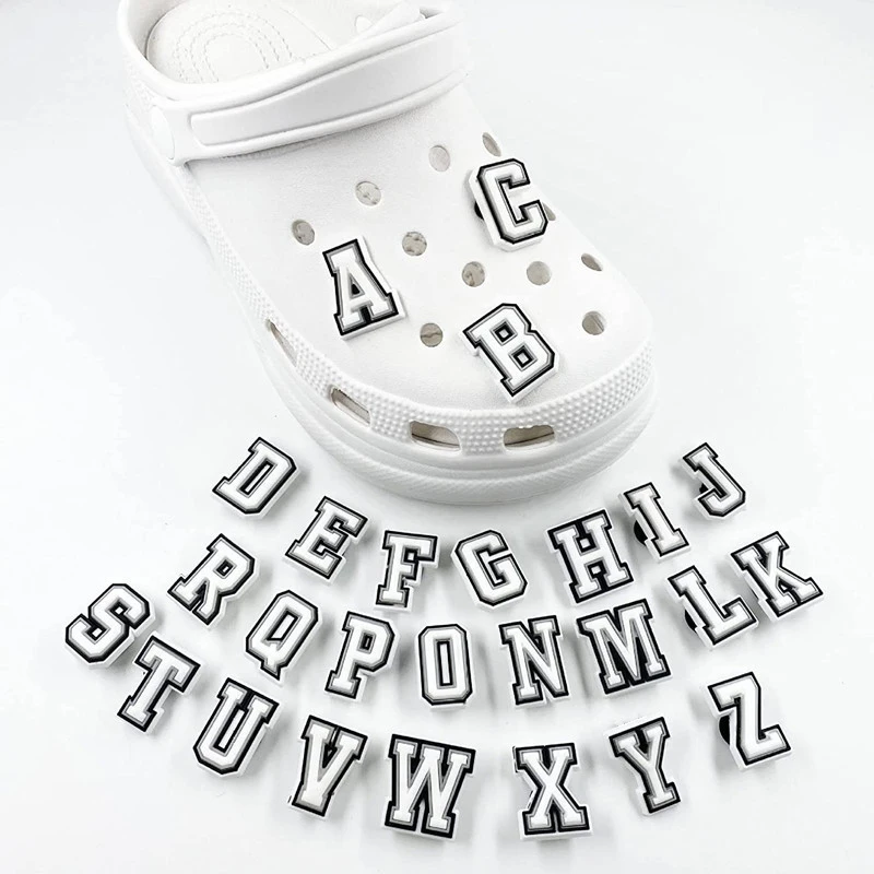 Top Trends: 1pcs Letters Numbers Shoe Charms Decorations For Croc Jibz Boys Girls Kids Women Teens Christmas Gifts Birthday Party Favors Shoppable Styles