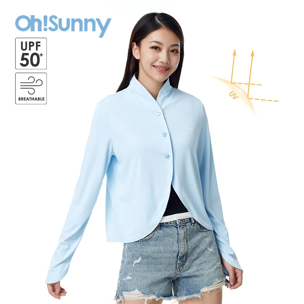 Top Trends: OhSunny Sun Protection Clothing Long-sleeve Summer Outdoor Women Jackets UPF50+ Anti-UV Breathable Sports Coat Ultra Large Size Shoppable Styles