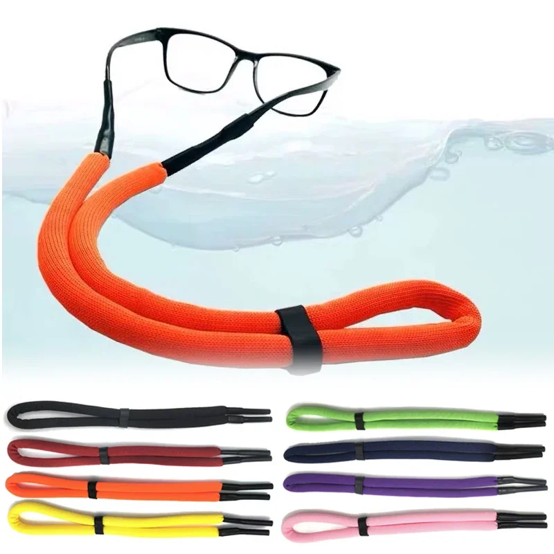 Top Trends: 1Pcs Floating Foam Chain Eyeglasses Straps Sunglasses Chain Sports Anti-Slip String Glasses Ropes Band Cord Holder Shoppable Styles