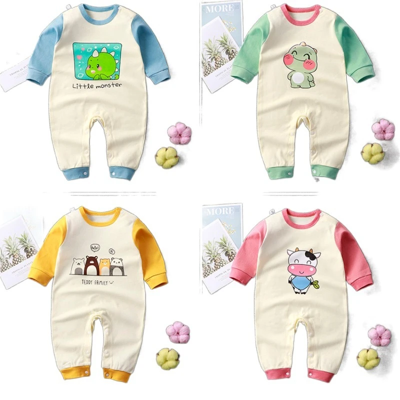 Top Trends: Baby Rompers Newborn Pajamas Pure Cotton Baby Born Clothes For Girls Boys Short Sleeve Baby Costume Bodysuit For Kids Accessori Shoppable Styles