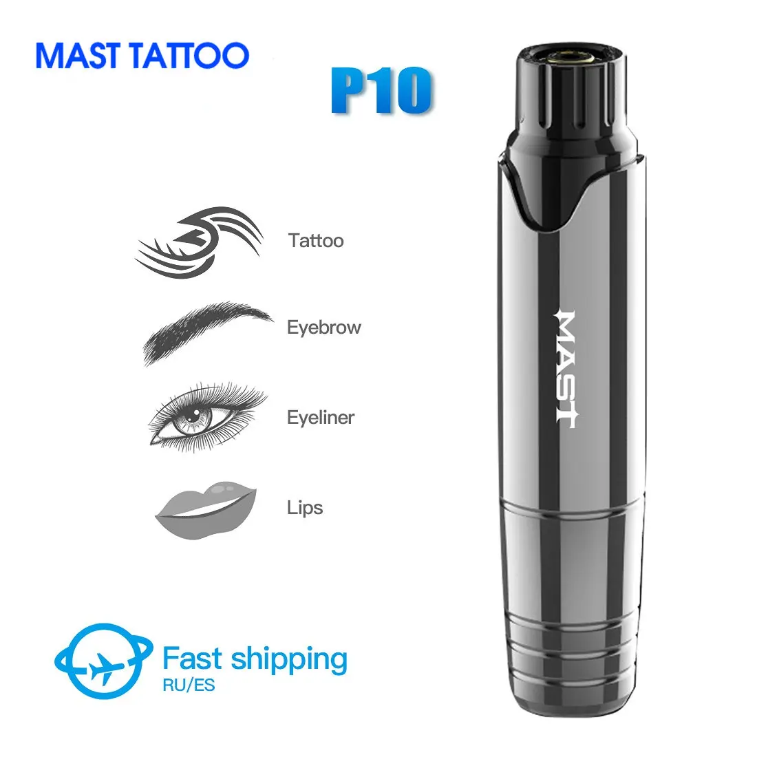 Top Trends: Dragonhawk Mast Tattoo P10 Makeup Permanent Machine Rotary Pen Eyeliner Tools Tattoo Machine Pen Style Accessories For Tattoo Shoppable Styles