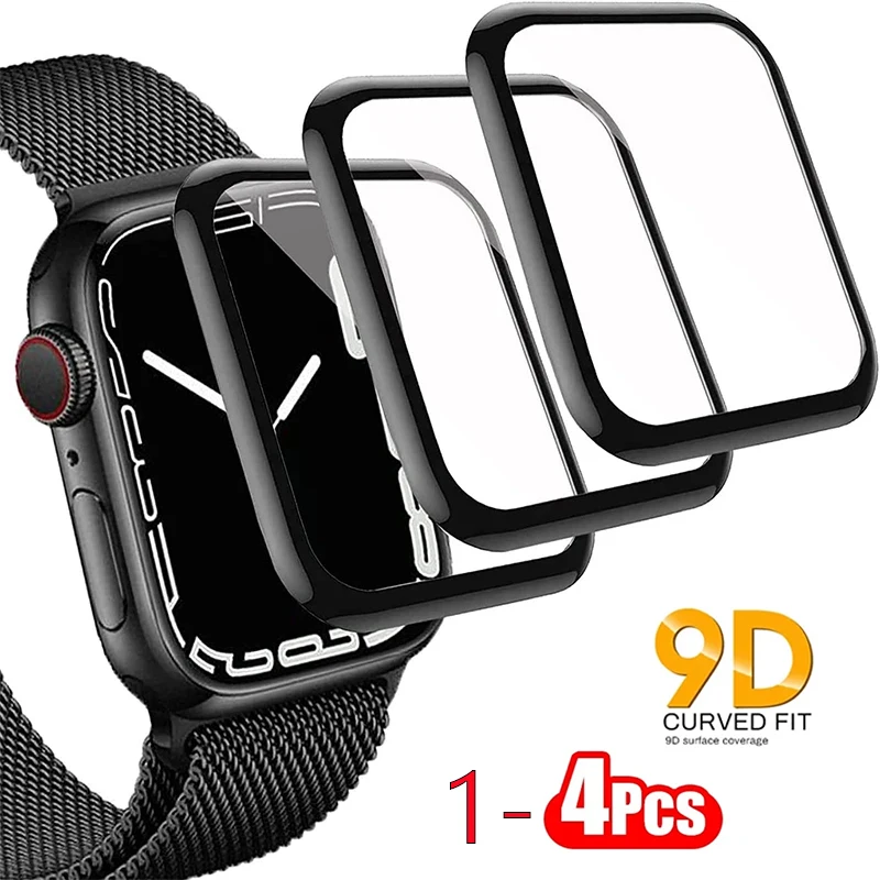 Top Trends: Screen Protector For Apple Watch Series 9 8 45mm 41mm 44mm 7 Ultra 49MM HD No Glass Full Film IWatch 6 5 4 Se 3 40mm 42mm 38mm Shoppable Styles