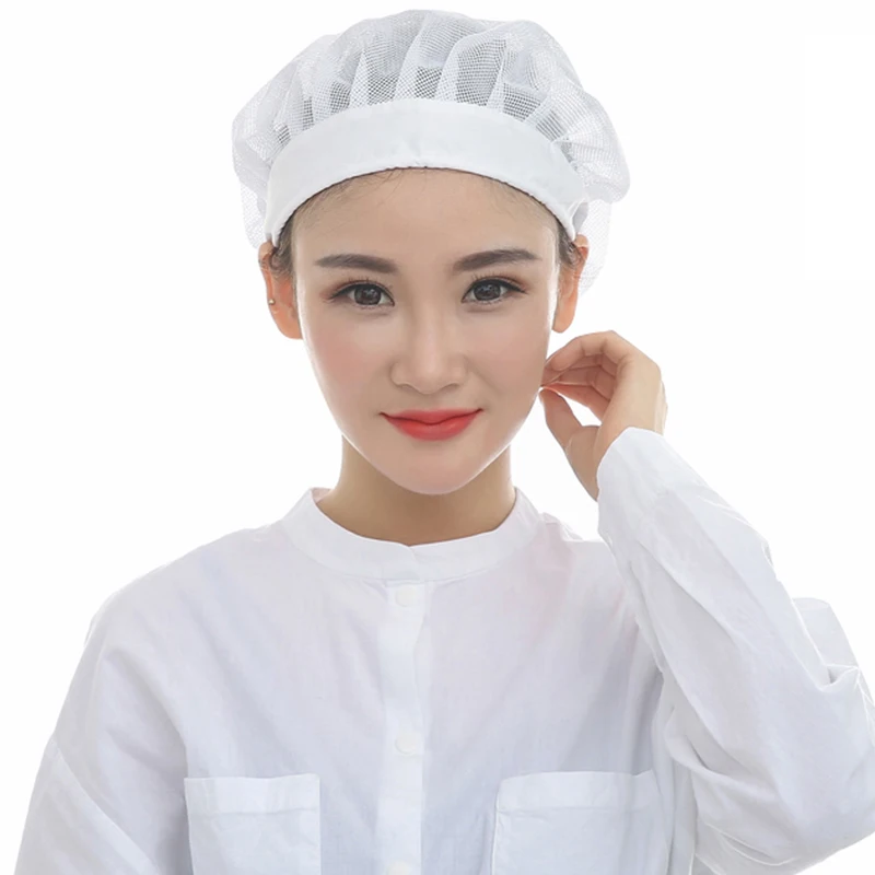 Top Trends: White Adjustable Chef Net Hat Cook Caps Kitchen Work Hats Canteen Restaurant Food Service Bakery Baking Women Breathable Cap Shoppable Styles