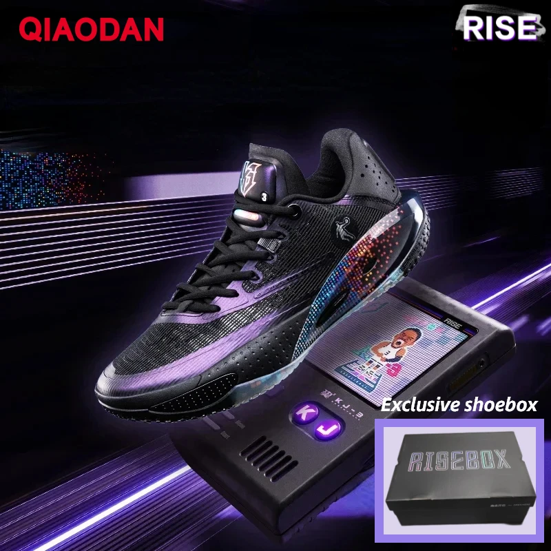 Top Trends: QIAODAN Basketball Shoes For Men 2023 Summer New RISE Anti-Friction Comfortable Breathable Hard-Wearing Sneakers AM33230199 Shoppable Styles