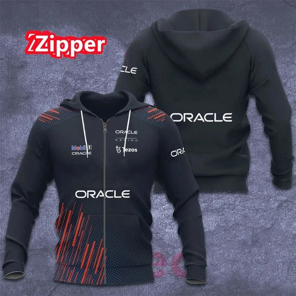 Top Trends: F1 Racing Team 3D Printed Hoodie For Men, Casual Bull Pullover, Zipper Sweater, Red Jacket, Children's Hot Sale, 2023 Shoppable Styles - Image 3