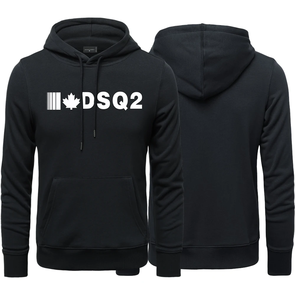 Top Trends: Dsq2 Winter Hoodies Mens Womens Trend Casual Loose DSQ Letter Cotton Hood Sweatshirt Street Hip Hop Couple Hood Pullpver Sweater Shoppable Styles - Image 5