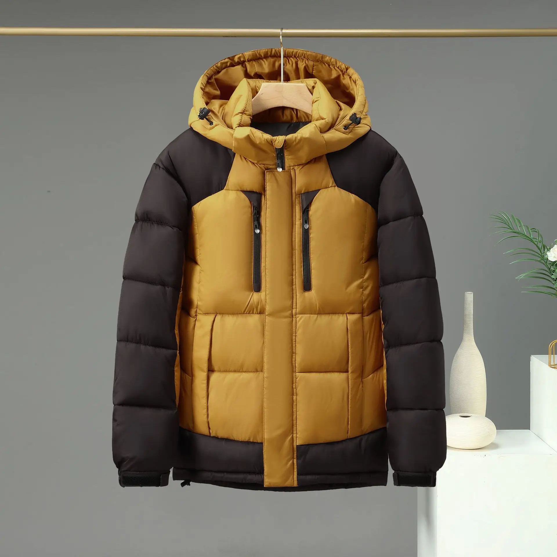 Top Trends: 2023 New Outdoor Casual Down Cotton Jacket For Men&#039;s Warm And Thickened Winter Coldproof Cotton Jacket Jacket Shoppable Styles