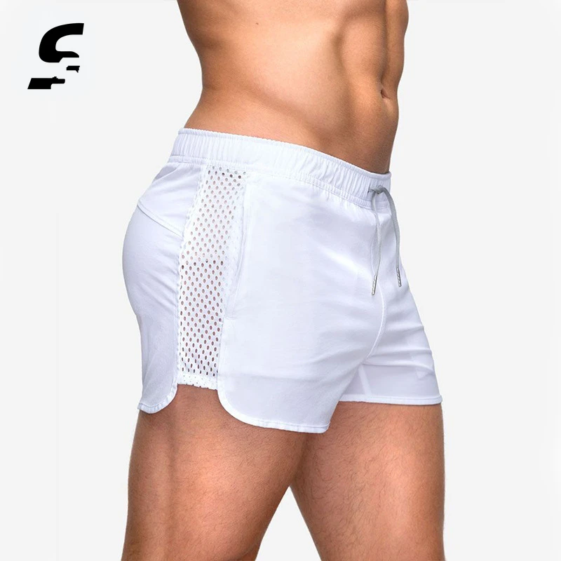 Top Trends: Men Mesh Gym Shorts Quick Drying Summer Stretch Workout Fitness Shorts Boxer Trunks Men Athletic Elastic Waist Swimming Trunks Shoppable Styles