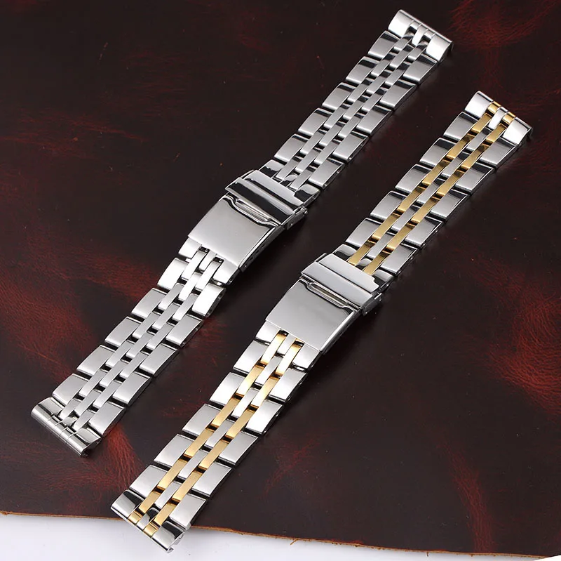 Top Trends: 18mm 20mm 22mm 24mm Solid Stainless Steel Watch Bracelet For Breitling Strap AVENGER NAVITIMER SUPEROCEAN Watchband Shoppable Styles