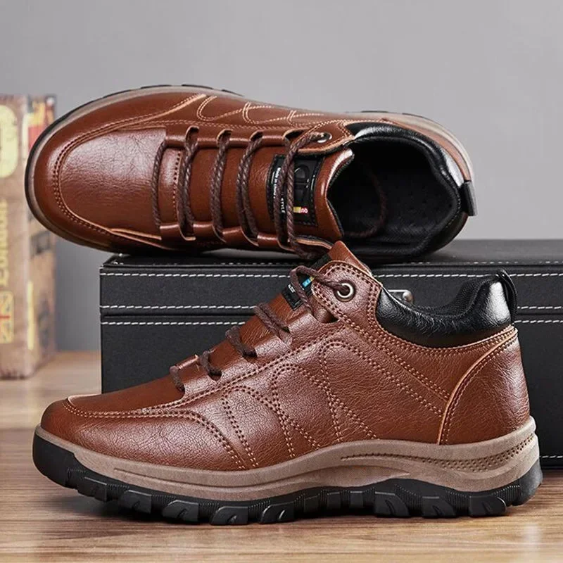 Top Trends: Leather Men Shoes Luxury Brand England Trend Casual Shoes Men Sneakers Italian Breathable Leisure Male Footwear Chaussure Homme Shoppable Styles