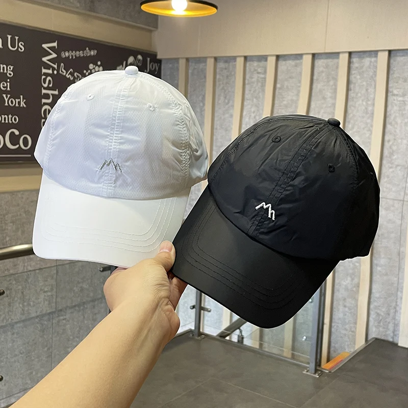 Top Trends: Quick-Drying Thin Baseball Cap Female Couple Summer Outdoor Fishing Sports Sun Protection Peaked Cap Men Shoppable Styles