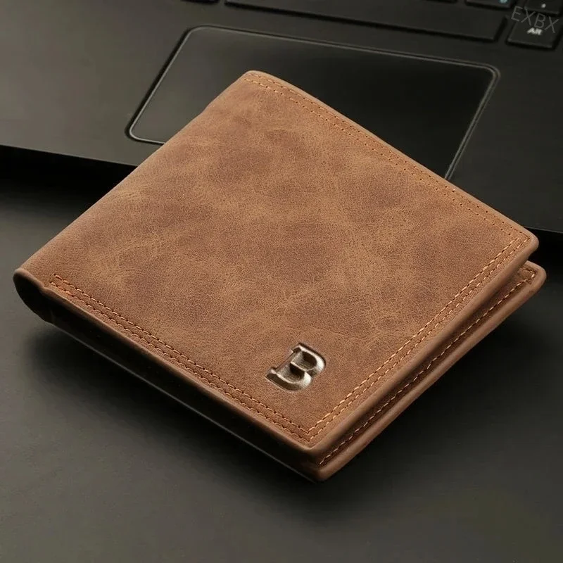 Top Trends: 2023 New Fashion PU Leather Wallets For Men With Coin Bag Zipper Small Money Purses Dollar Slim Purse New Design Men&#039;s Wallet Shoppable Styles