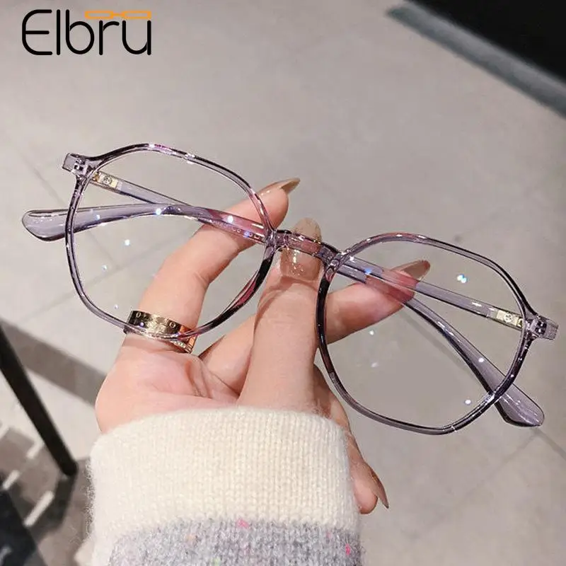 Top Trends: Elbru+ 1+ 1.5+ 2+ 2.5+ 3+ 3.5+ 4 Ultralight Reading Glasses Women Men Transparent Presbyopic Eyeglasses Unisex Hyperopia Eyewear Gafas Shoppable Styles