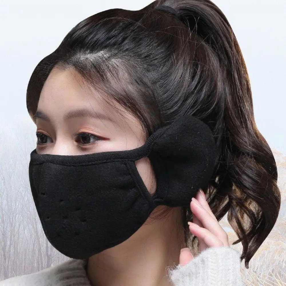 Top Trends: Winter Windproof Half Face Mask Ear Warmer Earflap Men Women Breathable Earmuffs Dustproof Ski Riding Fishing Running Outdoor Shoppable Styles