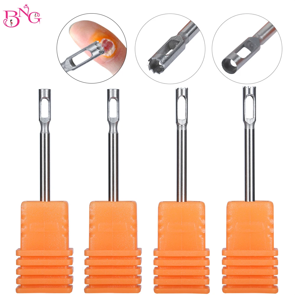 Top Trends: Stainless Steel Medical Pedicure Drill Bit Faster Corn Remover Removal Foot Callus Cuticle Cutter Rotary Burr Bits Tool Shoppable Styles