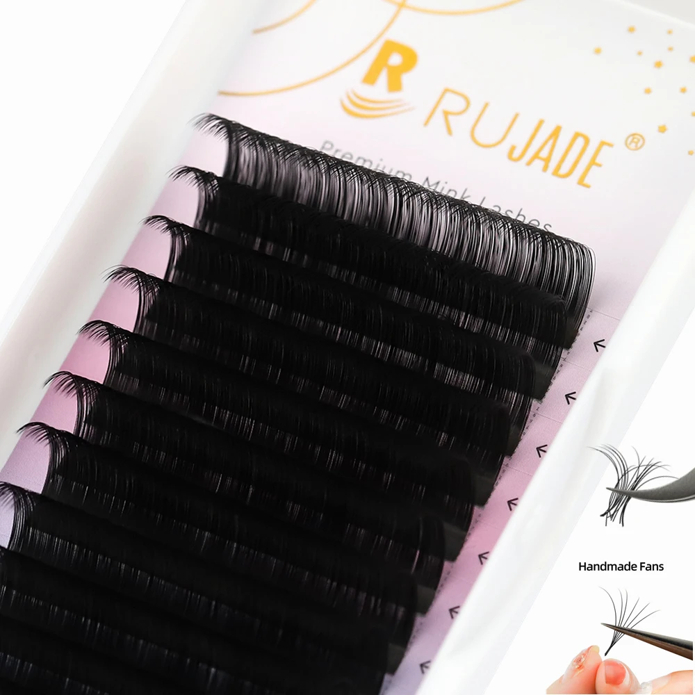 Top Trends: RUJADE False Eyelashes Extension Individual Natural Soft Russian Volume Lash Extension 6-20mm Lower / Regular / Long Cashmere Lashes Shoppable Styles