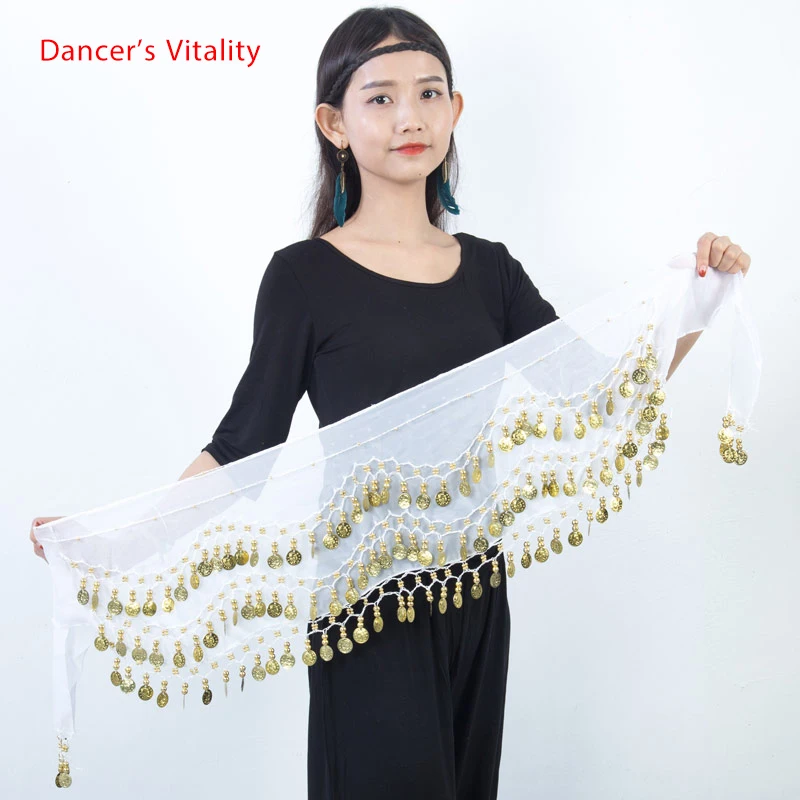 Top Trends: Belly Dance Belt Costumes Sequins Tassel Belly Dance Hip Scarf For Women Belly Dancing Belts Indain Colors 128 Coin Dance Belt Shoppable Styles