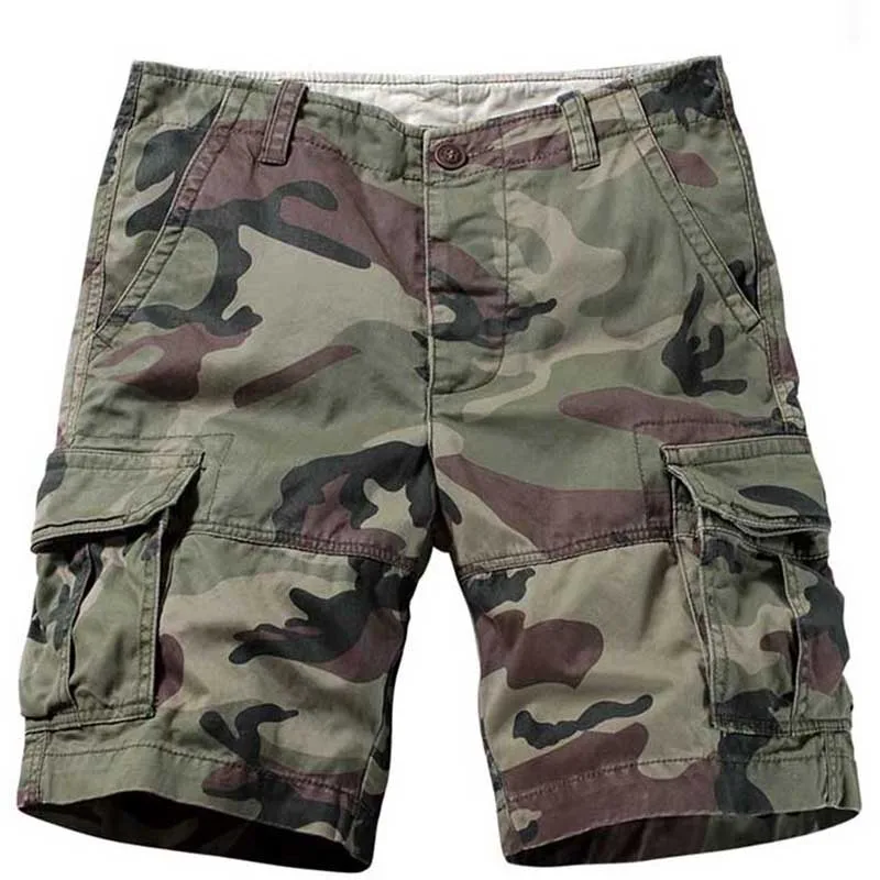 Top Trends: Fashion Camouflage Shorts Men Casual Cotton Shorts Military Style Army Shorts Summer Men Clothing Shoppable Styles