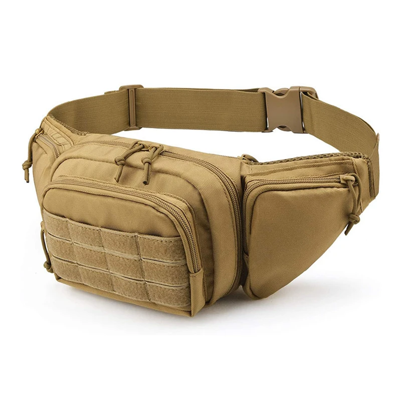 Top Trends: Military Tactical Waist Pack Men Women Camouflage Belt Bag Travel Casual Fanny Pack Mobile Phone Wallet Hiking Chest Bag Outdoor Shoppable Styles