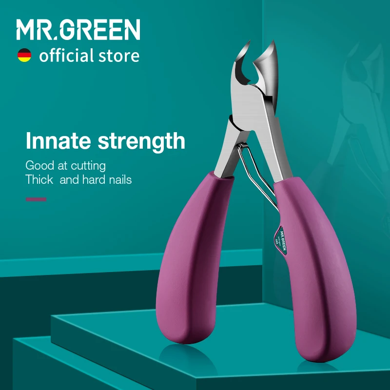 Top Trends: MR.GREEN Nail Clipper Stainless Steel Ingrown Toenail Clipper Good At Cutting Thick And Hard Nails Pedicure Manicure Tool Shoppable Styles