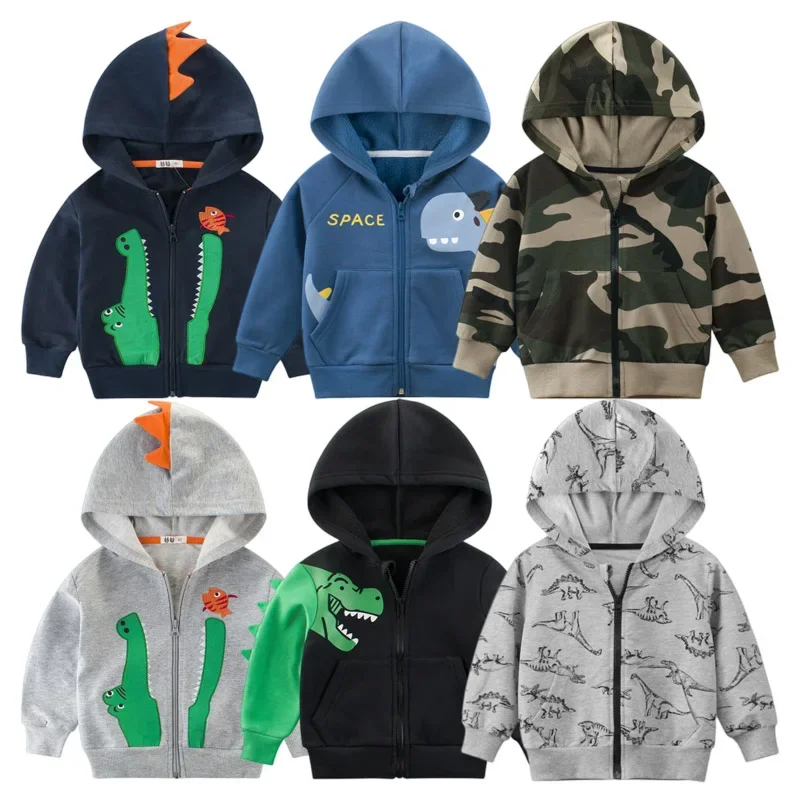 Top Trends: Autumn Winter New Camouflage Hoodies For Boys And Girls Fashion Long Sleeve Zipper Hooded Jackets Coats Kids Children Outer Wear Shoppable Styles