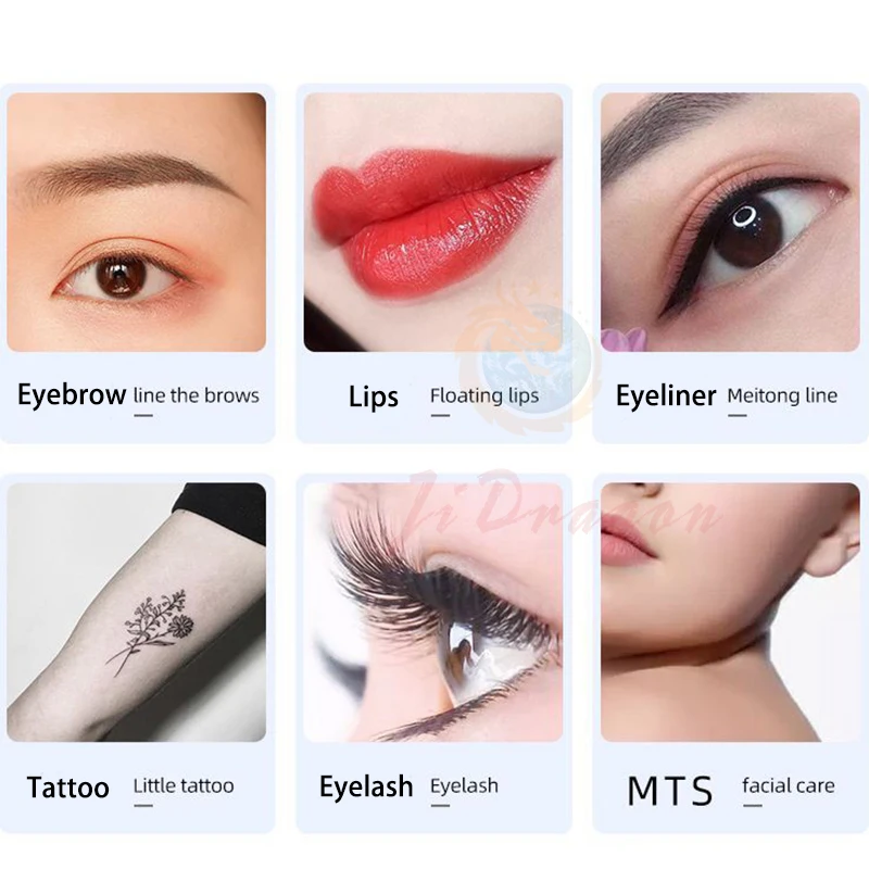 Top Trends: 15ml Permanent Makeup Color Natural Eyebrow Dye Plant Tattoo Ink Microblading Pigments For Tattoos Eyebrow Lips Eyelash Set Shoppable Styles - Image 2