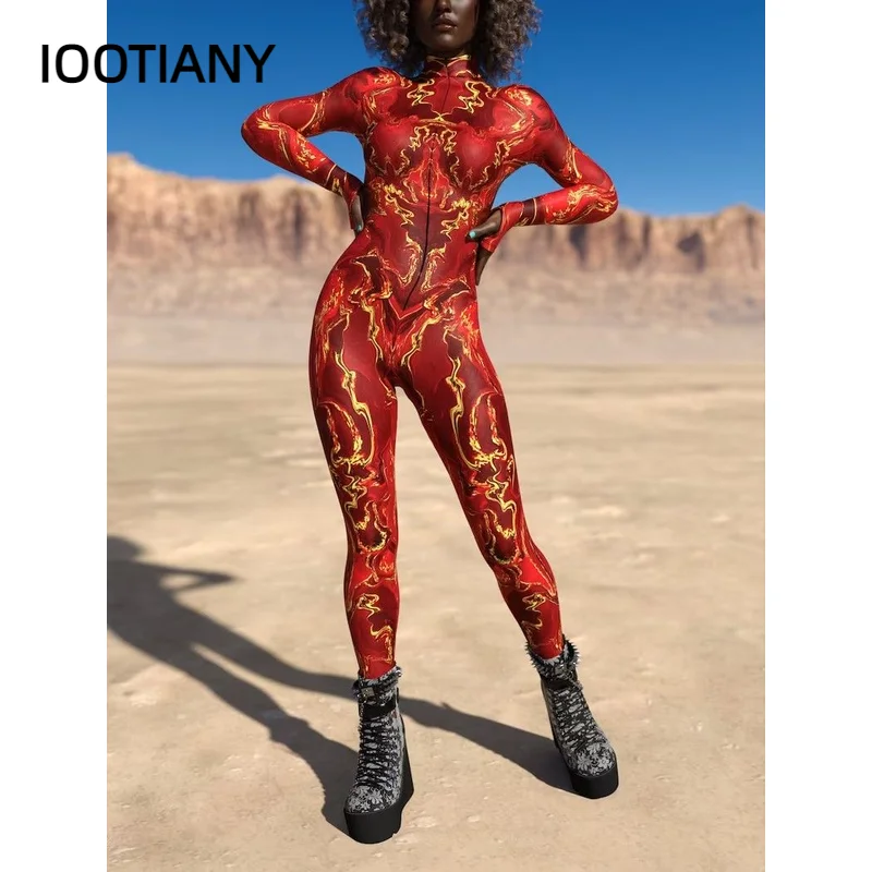 Top Trends: Halloween Cosplay Costume Carnival Party Catsuit 3D Digital Printing Women Outfits Bodysuit Party Clothes 2024 Shoppable Styles