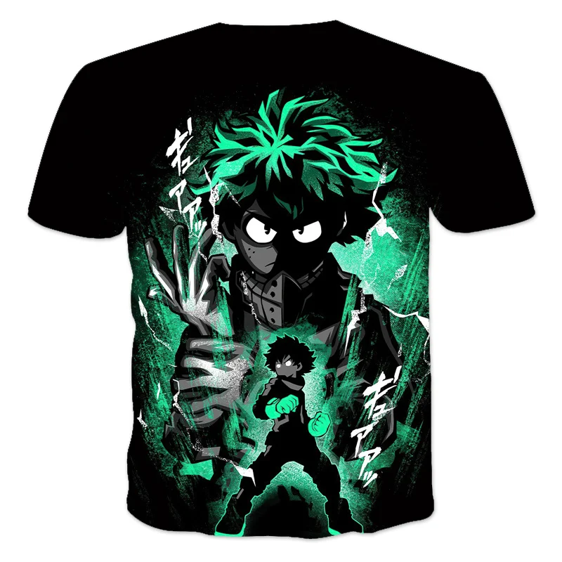 Top Trends: My Hero Academia Boku No Hero Academia 3D Print T Shirt Men Women Children Anime Streetwear Short Sleeve Boy Girl Kids Tops Tee Shoppable Styles