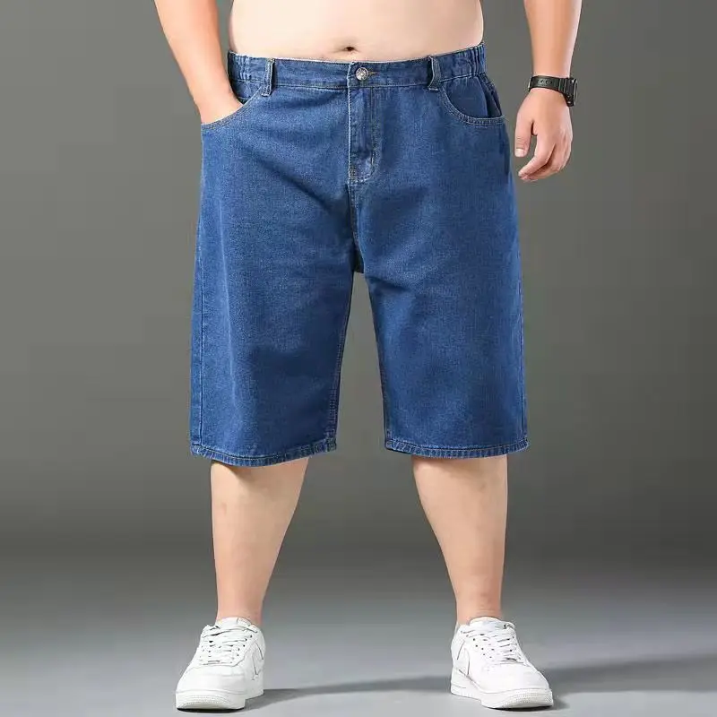 Top Trends: Summer Big Size Men Essentials Oversize Denim Shorts Streetwear Fashion New Koreon Clothing Male New Sports Casual Blue Jorts 46 Shoppable Styles