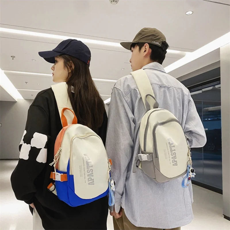 Top Trends: Women's Waterproof Large Capacity Chest Packs Men's Fashion Brand College Students Casual One Shoulder Bag Sports Crossbody Bags Shoppable Styles