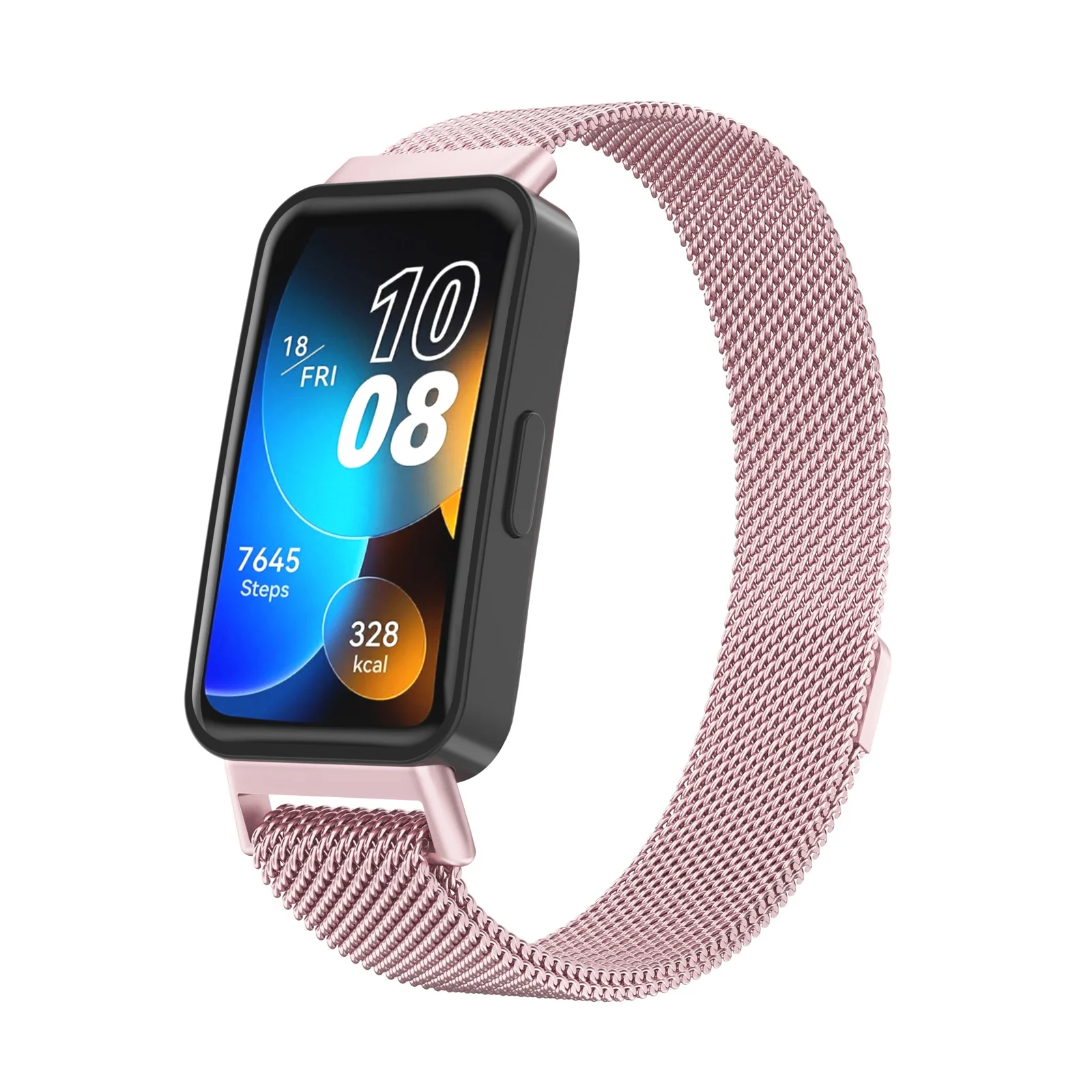 Top Trends: Stainless Steel Strap For Huawei Band8 Milanese Magnetic Loop Watchband For Huawei Band 8 Smartwatch Accessories Bracelet Correa Shoppable Styles