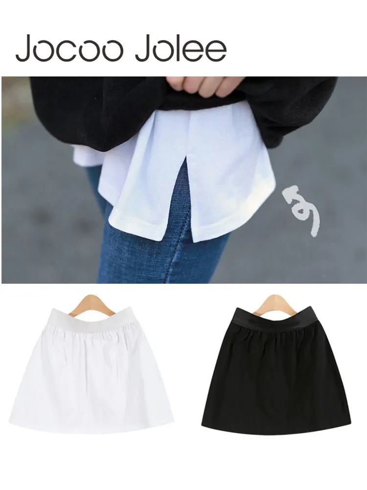 Top Trends: Fashion Shirt Extenders Adjustable Layering Fake Tops Lower Sweep Hem With Elastic Waist Band Mini Skirt Hemline Fashion Wearing Shoppable Styles