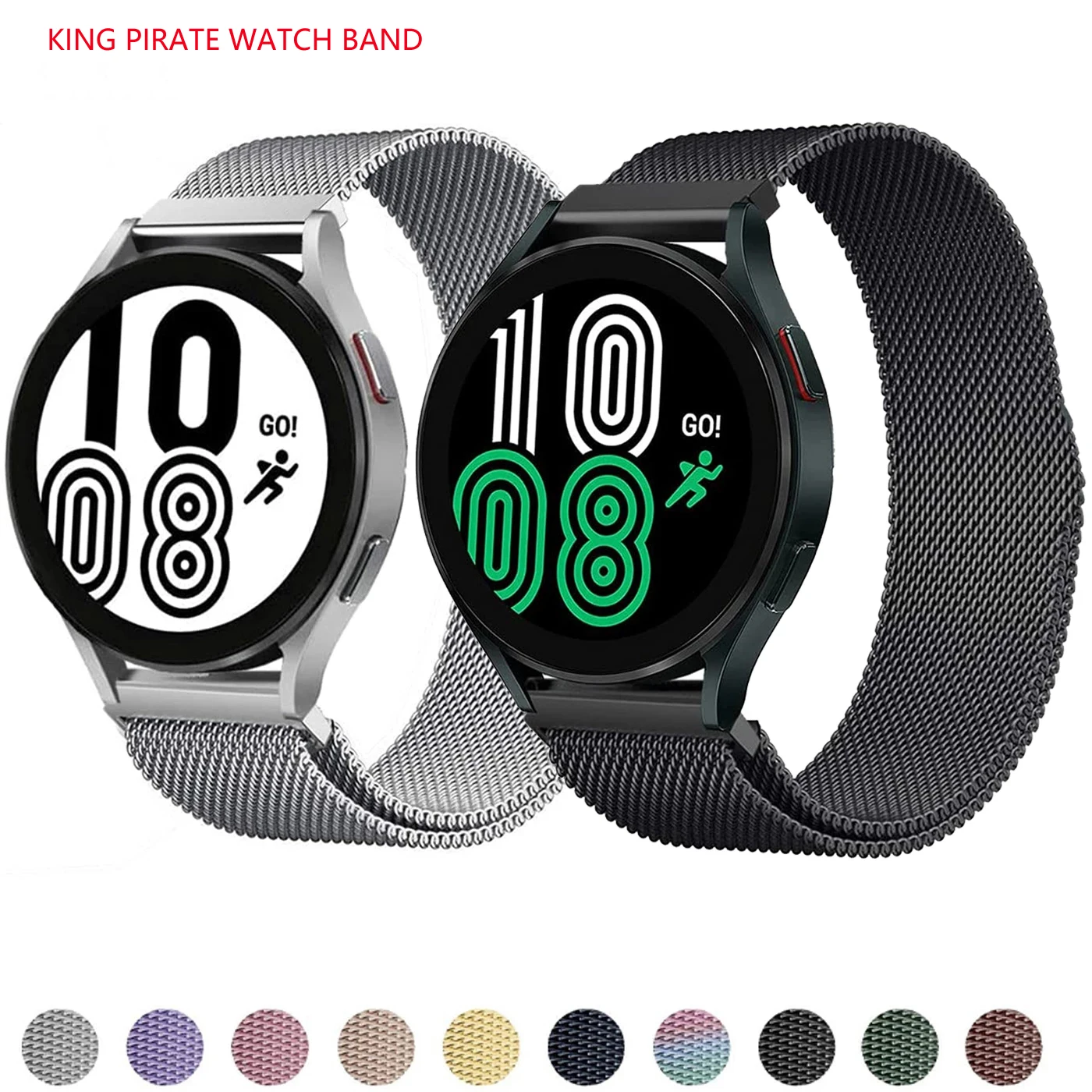 Top Trends: Milanese Magnet Watch Band 10MM 12MM 14MM 16MM 18MM 20MM 22MM 24MM For AMAZFIT Watch GTR GTS Series For HUAWEI GT2 GT3 42MM 46MM Shoppable Styles - Image 4