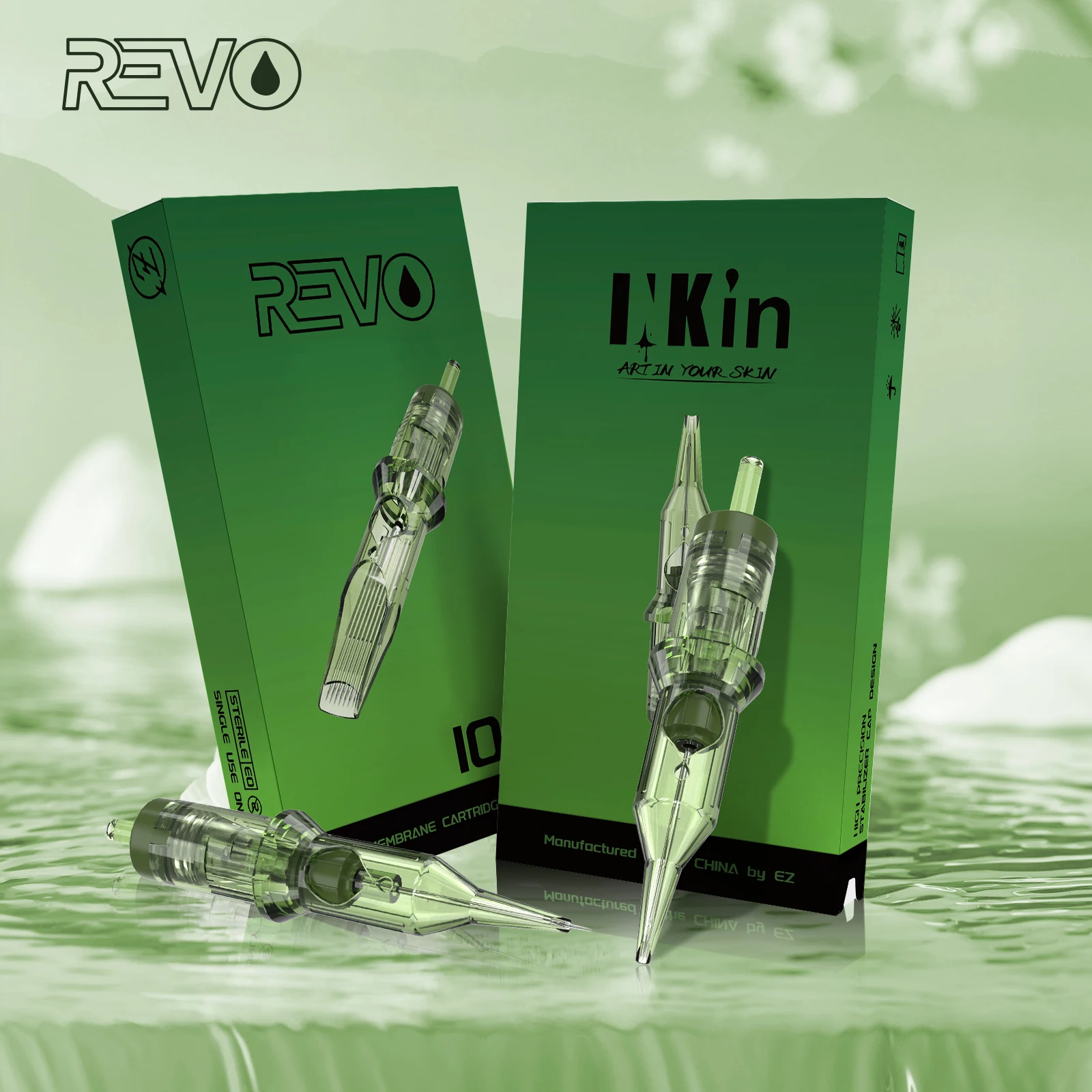 Top Trends: INKIN REVO Cartridge Tattoo Needles Re-define Precision Round Liner Shader Disposable Sterilized Safety For Tattoo Machine Shoppable Styles